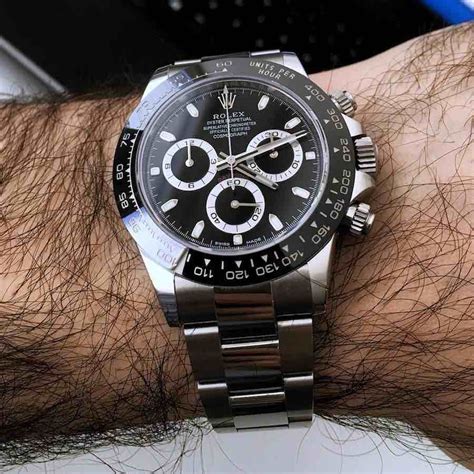 rolex daytona acciaio quadrante nero 2019|Orologi Rolex Daytona usati su Chrono24.